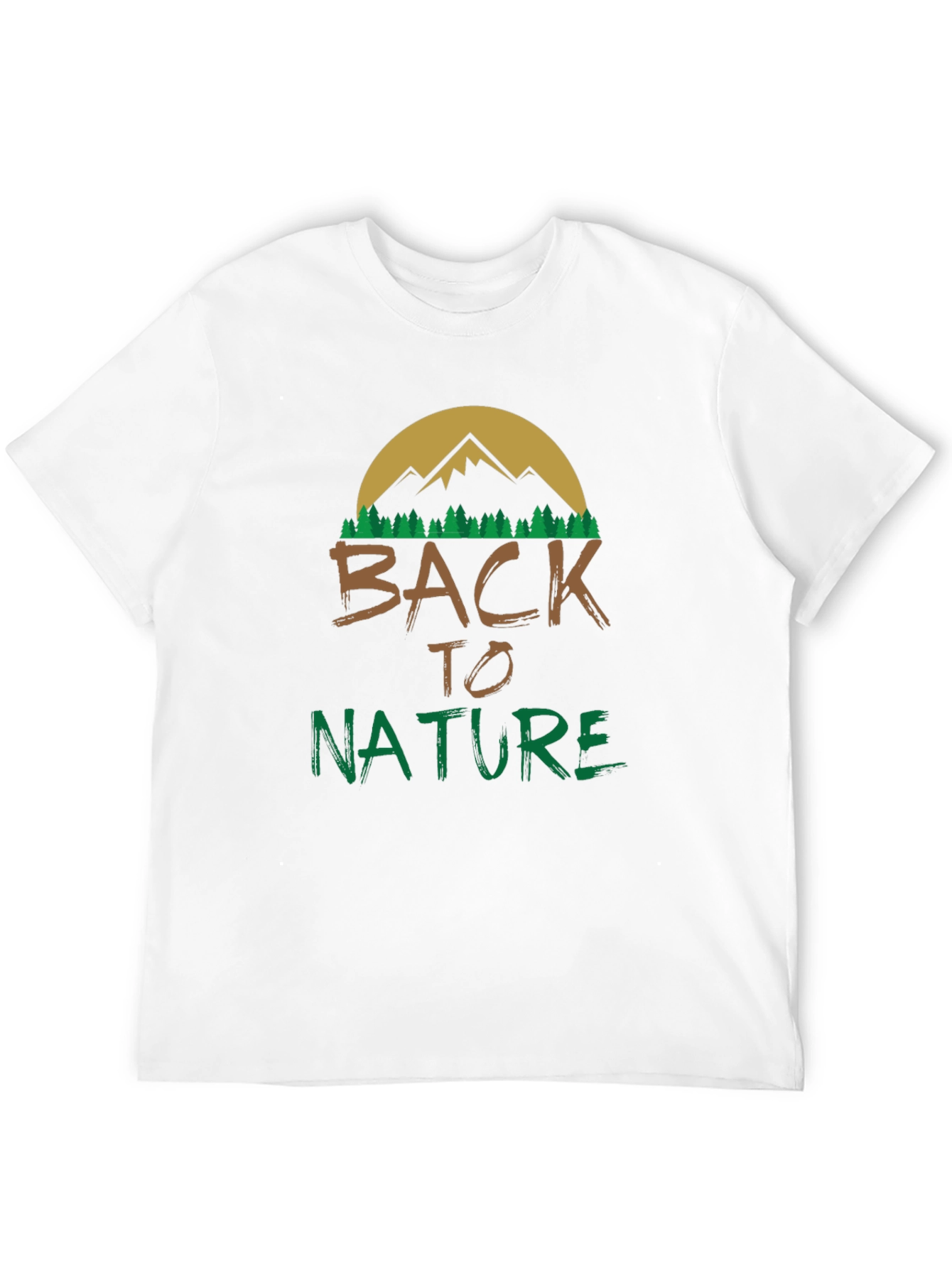 Back to Nature Graphic T-Shirt