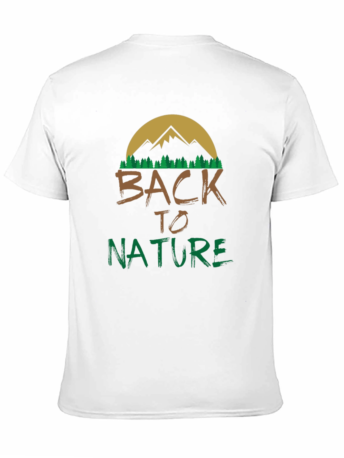 Back to Nature Graphic T-Shirt