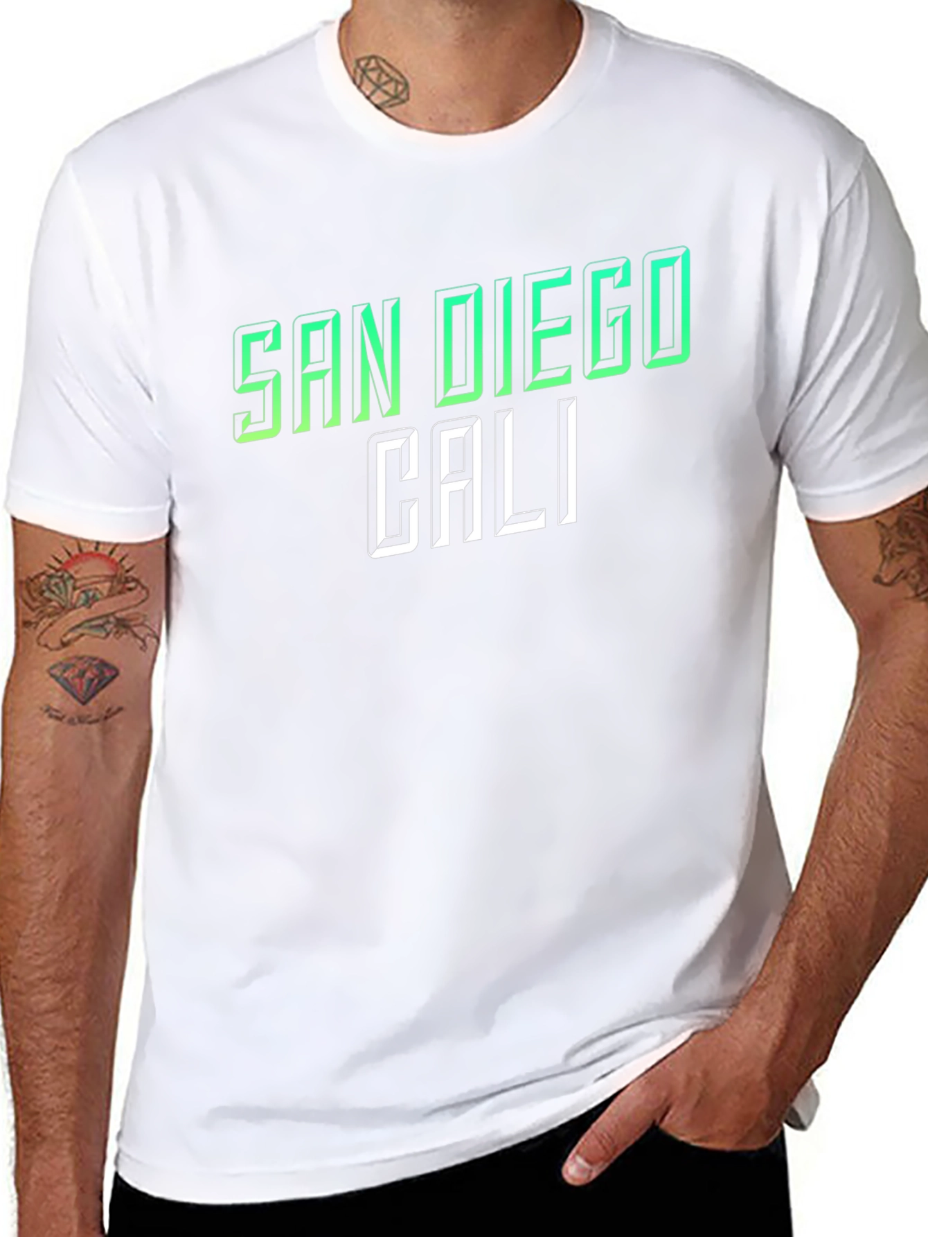 San Diego Cali T-Shirt - Urban Style