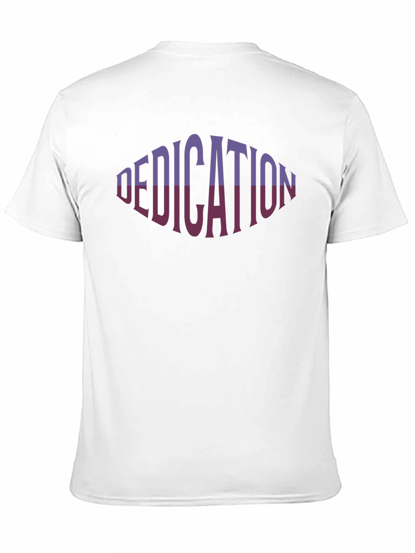 Dedication Graphic Print Black T-Shirt