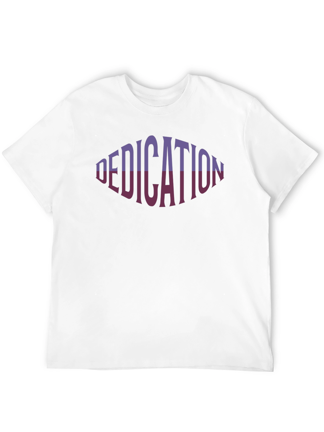 Dedication Graphic Print Black T-Shirt