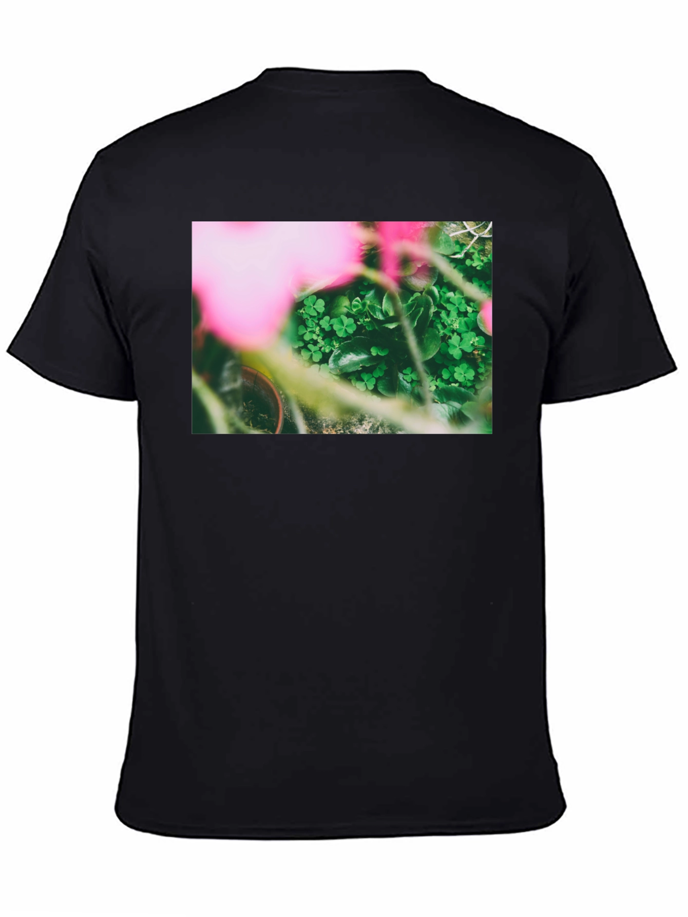 Clover Garden Graphic Tee - Stylish Comfort