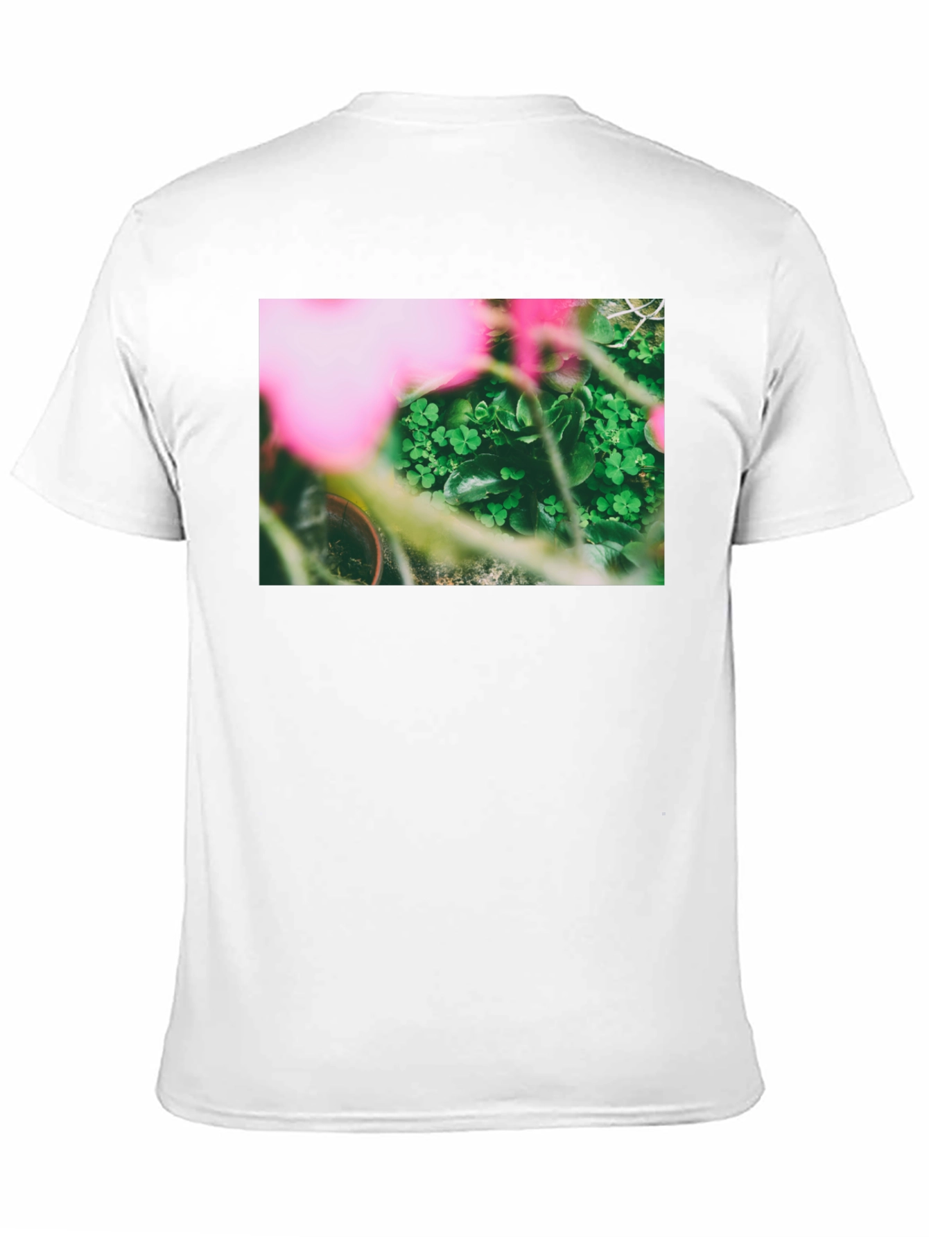 Clover Garden Graphic Tee - Stylish Comfort