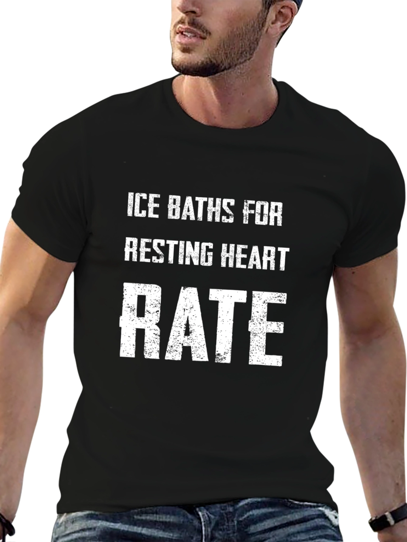 Ice Baths for Resting Heart Rate T-Shirt