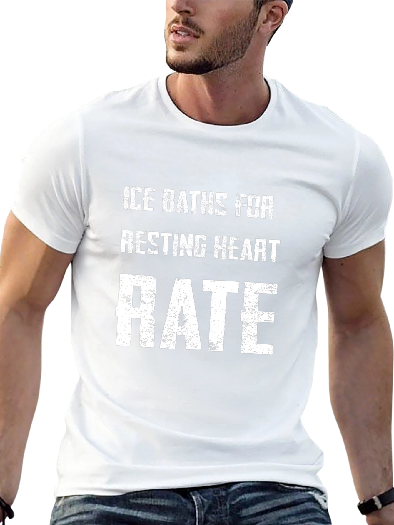 Ice Baths for Resting Heart Rate T-Shirt