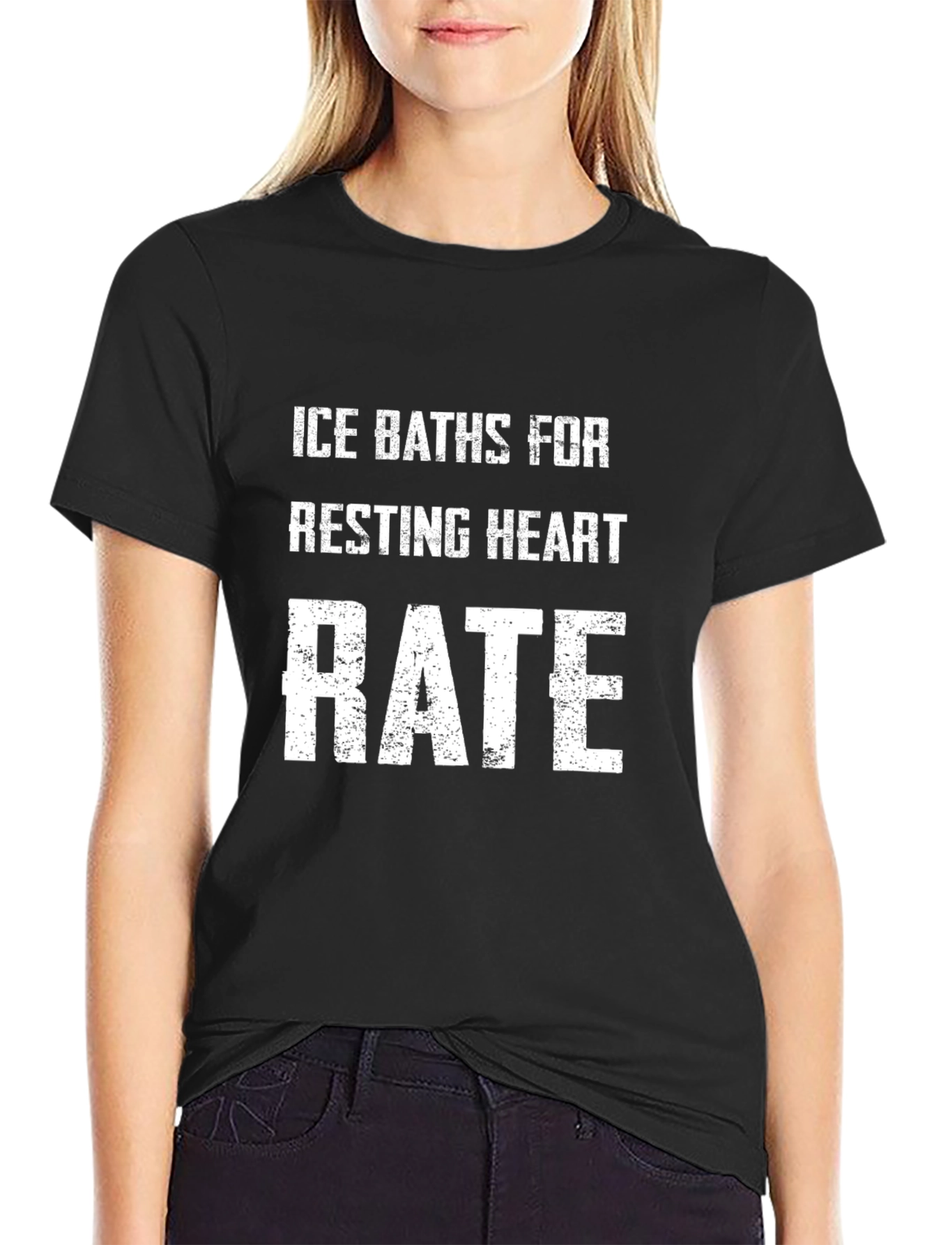Ice Baths for Resting Heart Rate T-Shirt
