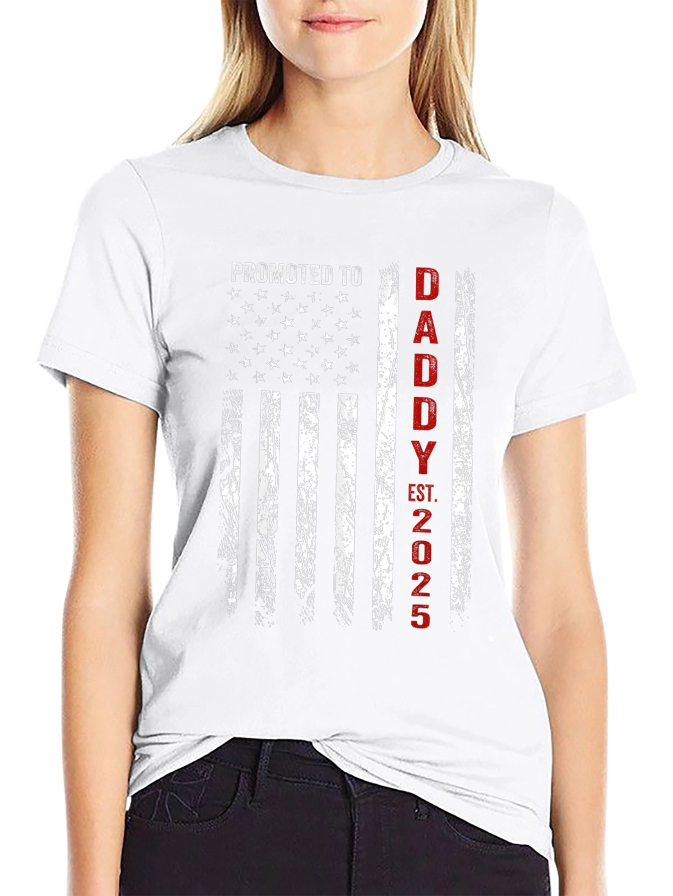 Promoted to Daddy 2025 T-Shirt