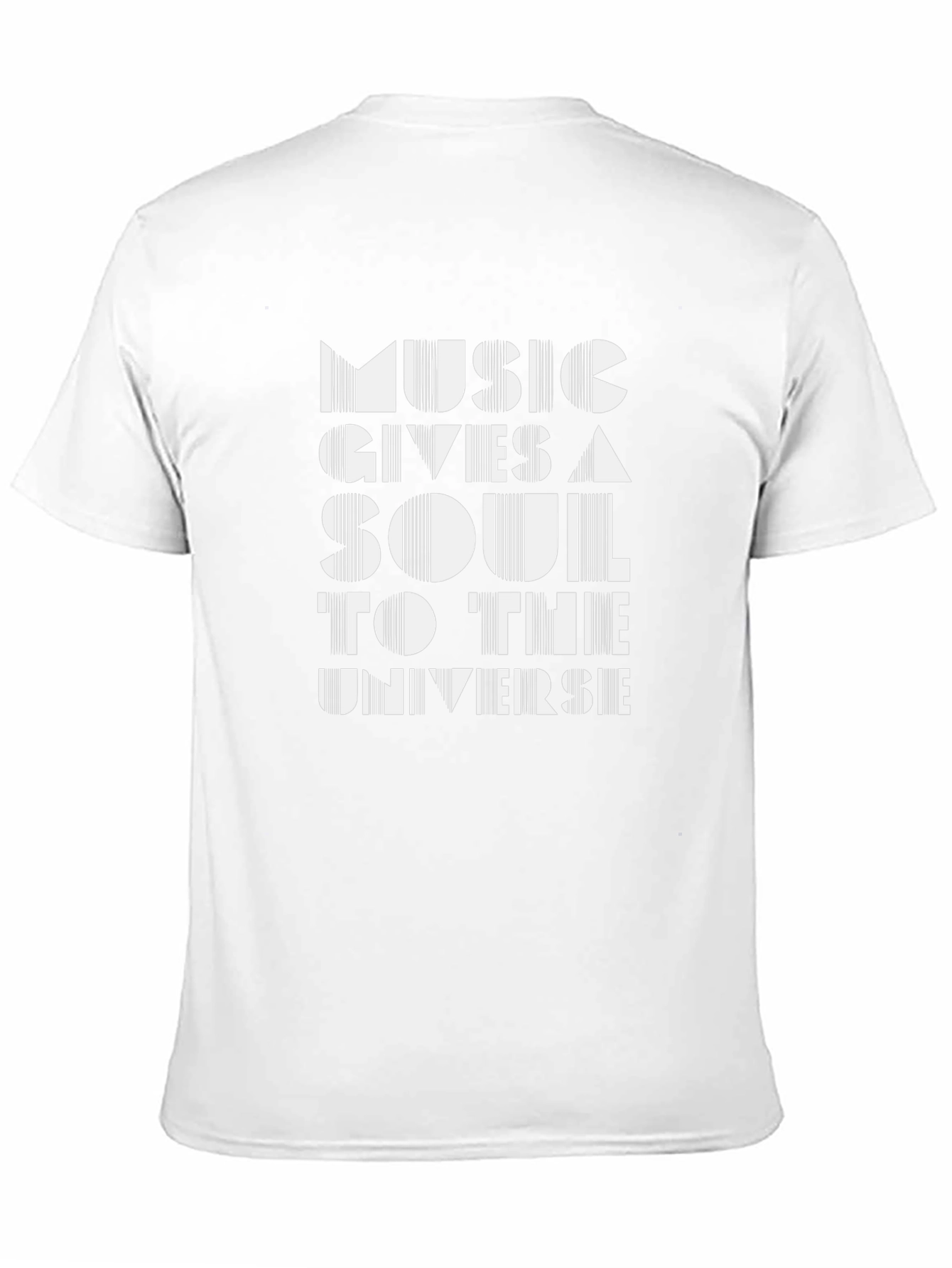 Music Gives A Soul Graphic T-Shirt