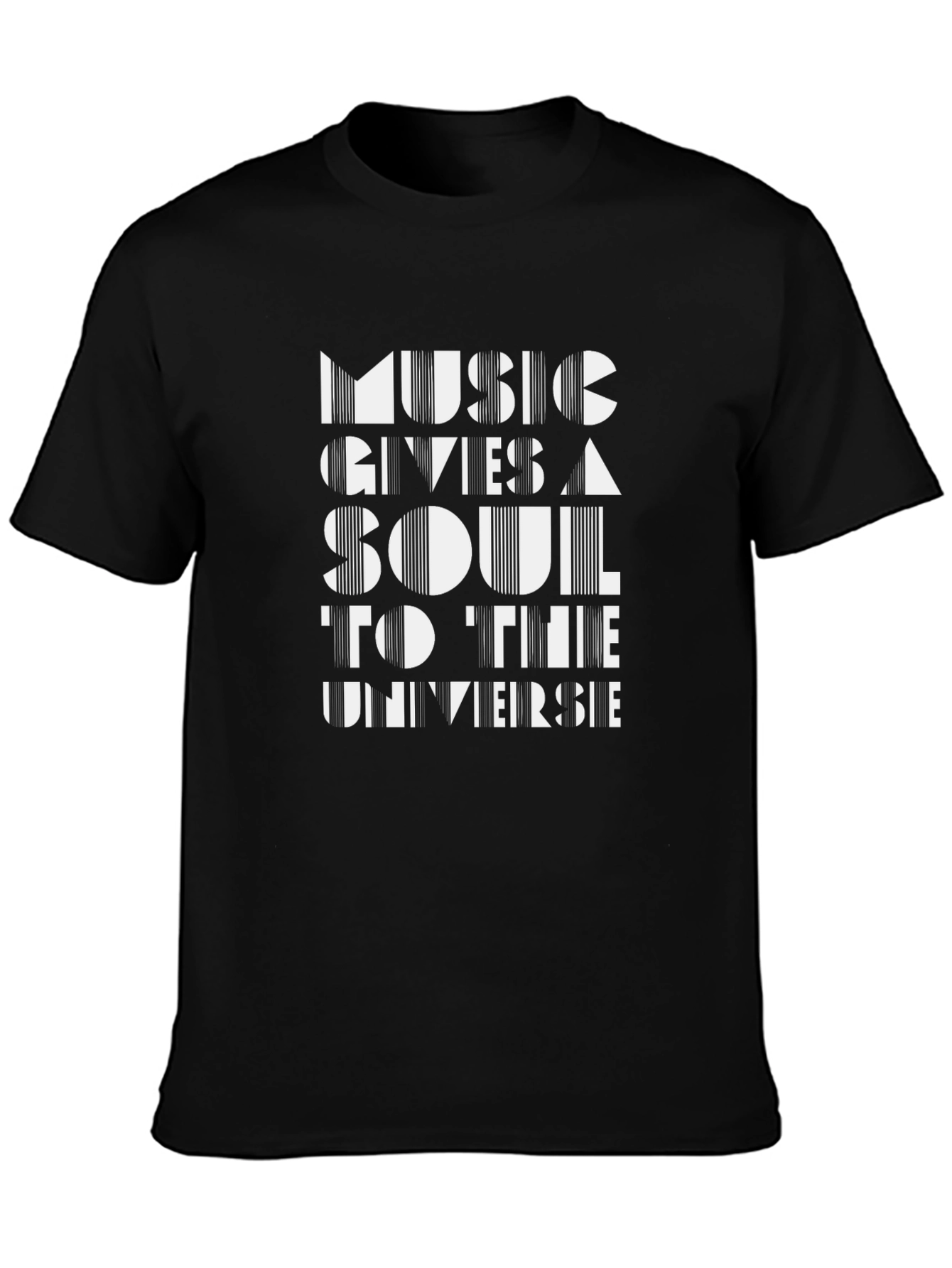 Music Gives A Soul Graphic T-Shirt