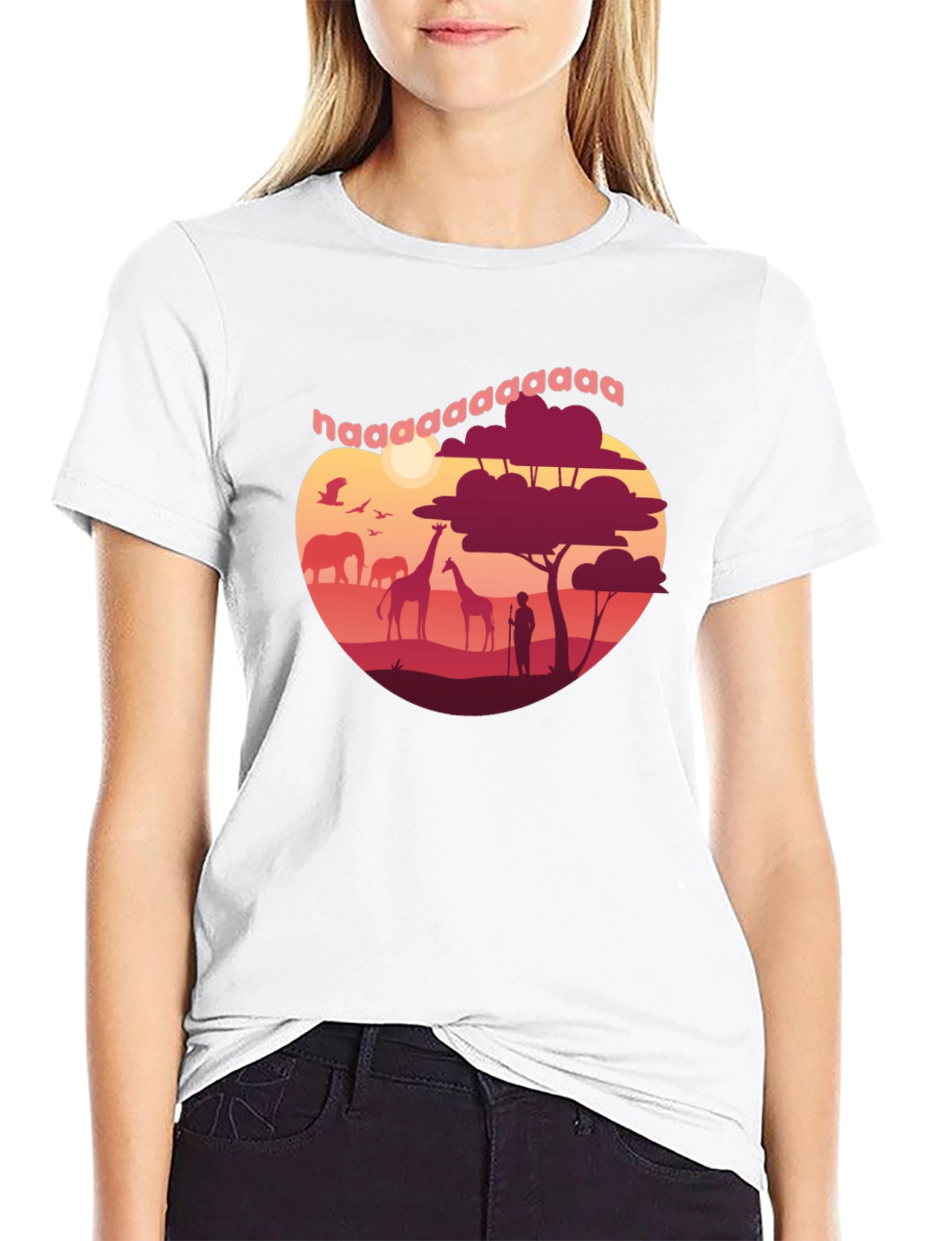 Safari Graphic Tee - Naaaaaaa