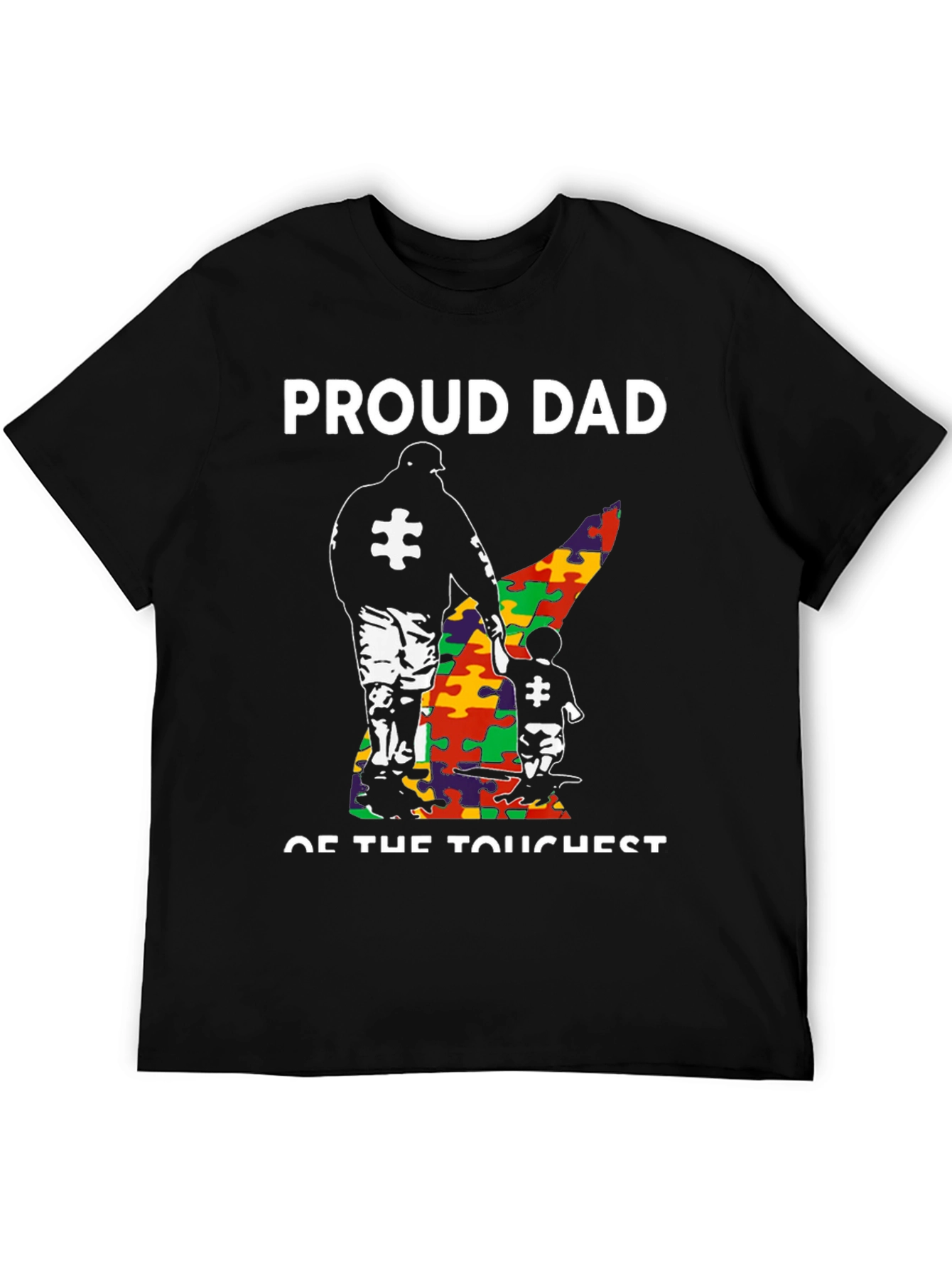 Proud Dad Autism Awareness T-Shirt