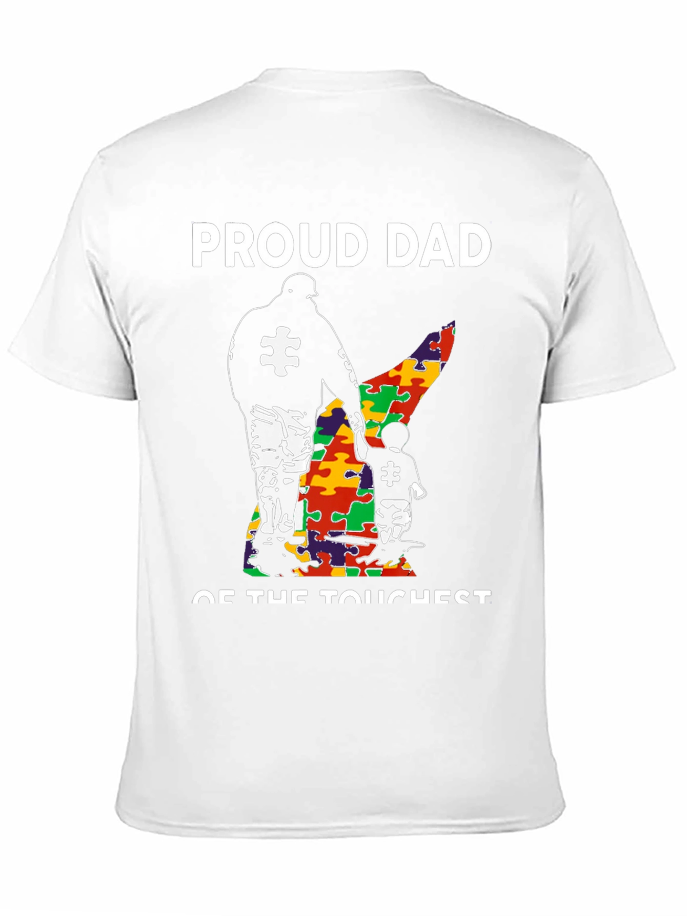 Proud Dad Autism Awareness T-Shirt