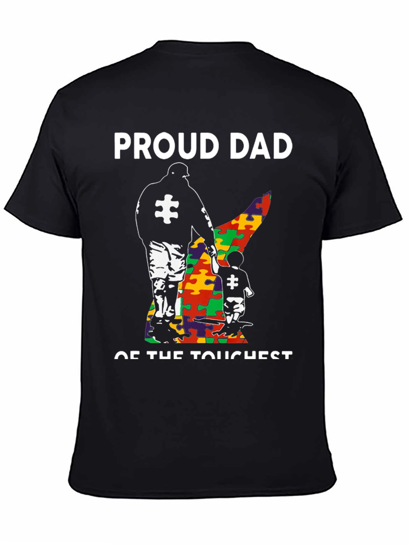 Proud Dad Autism Awareness T-Shirt