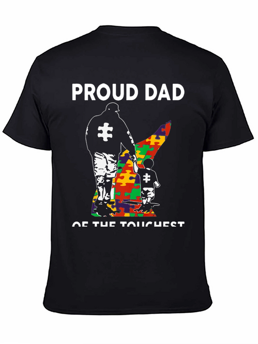 Proud Dad Autism Awareness T-Shirt