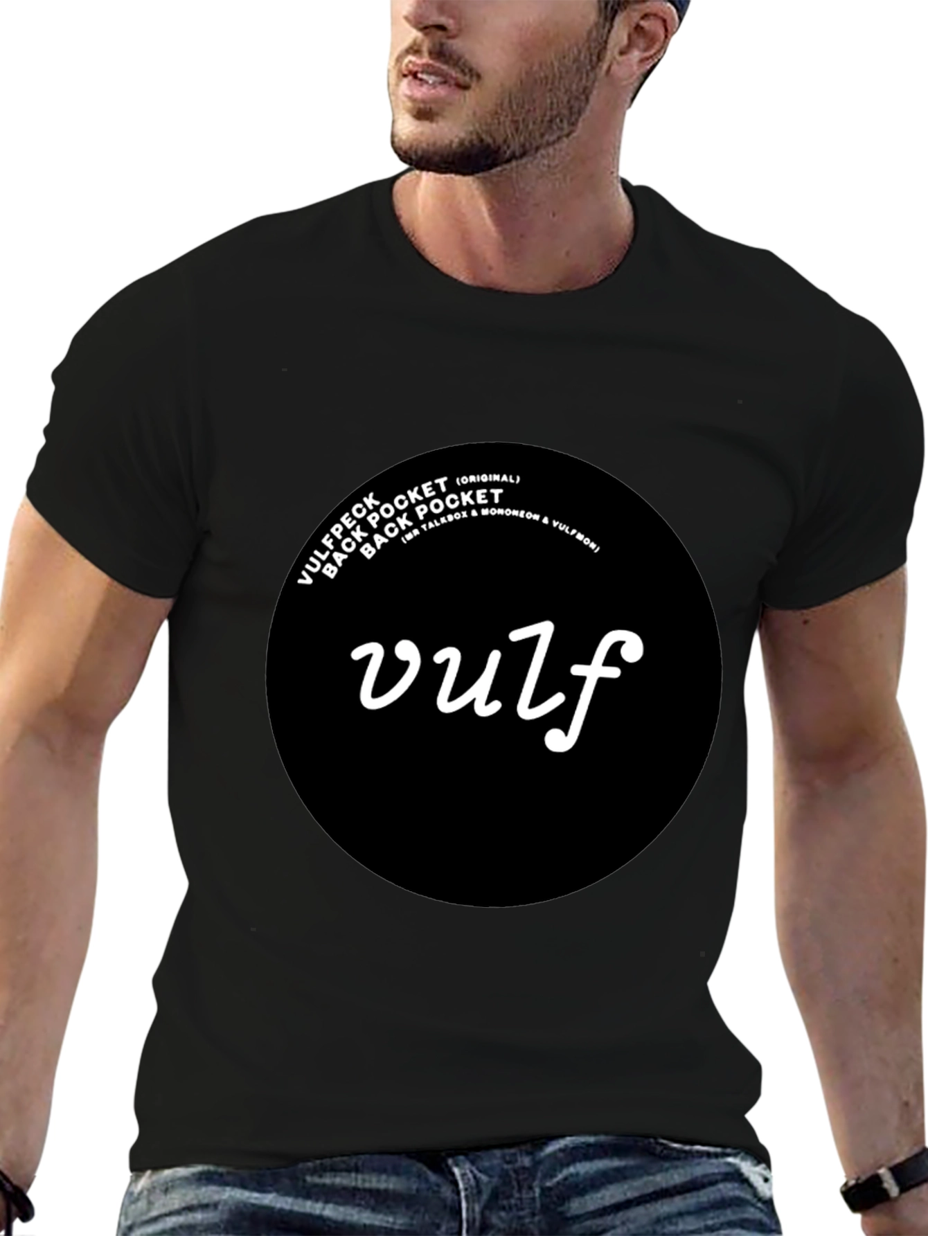 Vulfpeck Back Pocket T-Shirt - Black