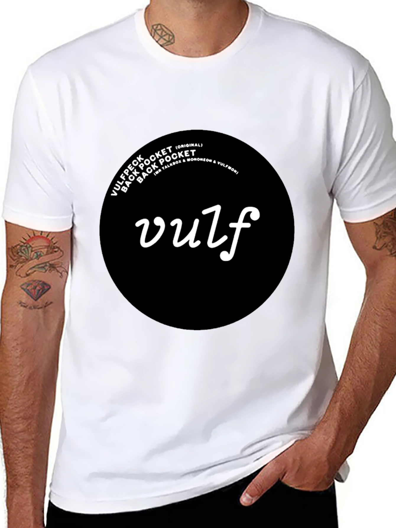 Vulfpeck Back Pocket T-Shirt - Black