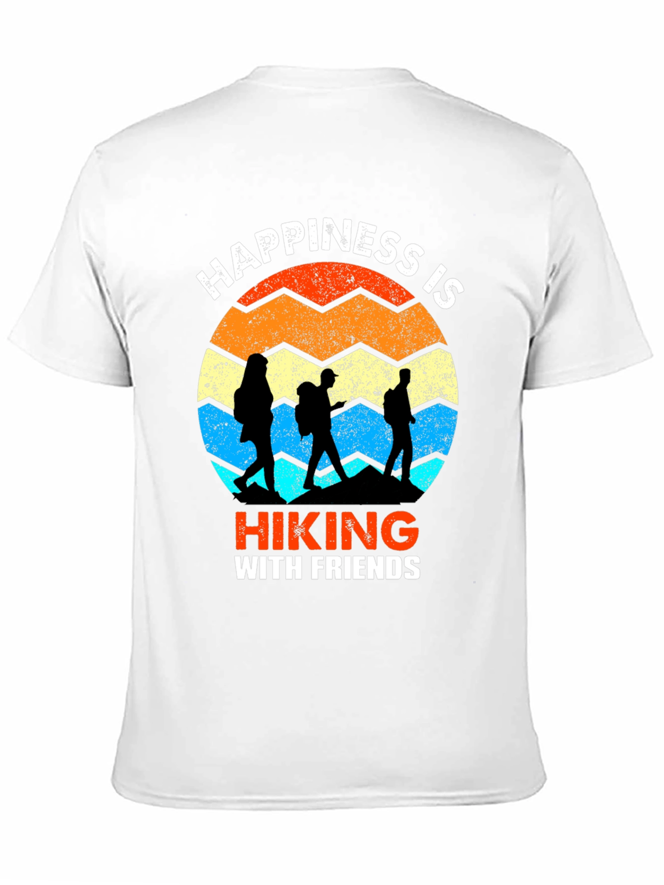 Happiness is Hiking with Friends T-Shirt