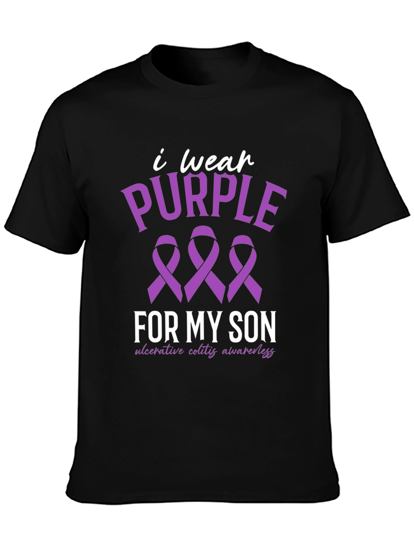 Purple Ribbon Awareness T-Shirt