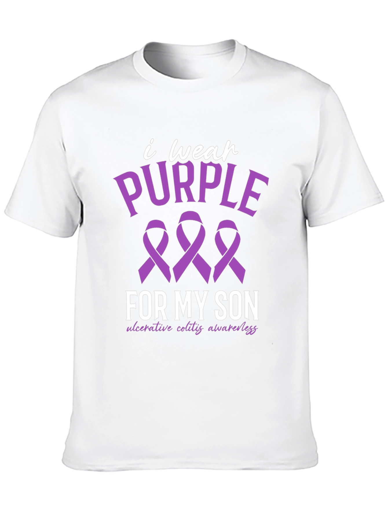 Purple Ribbon Awareness T-Shirt