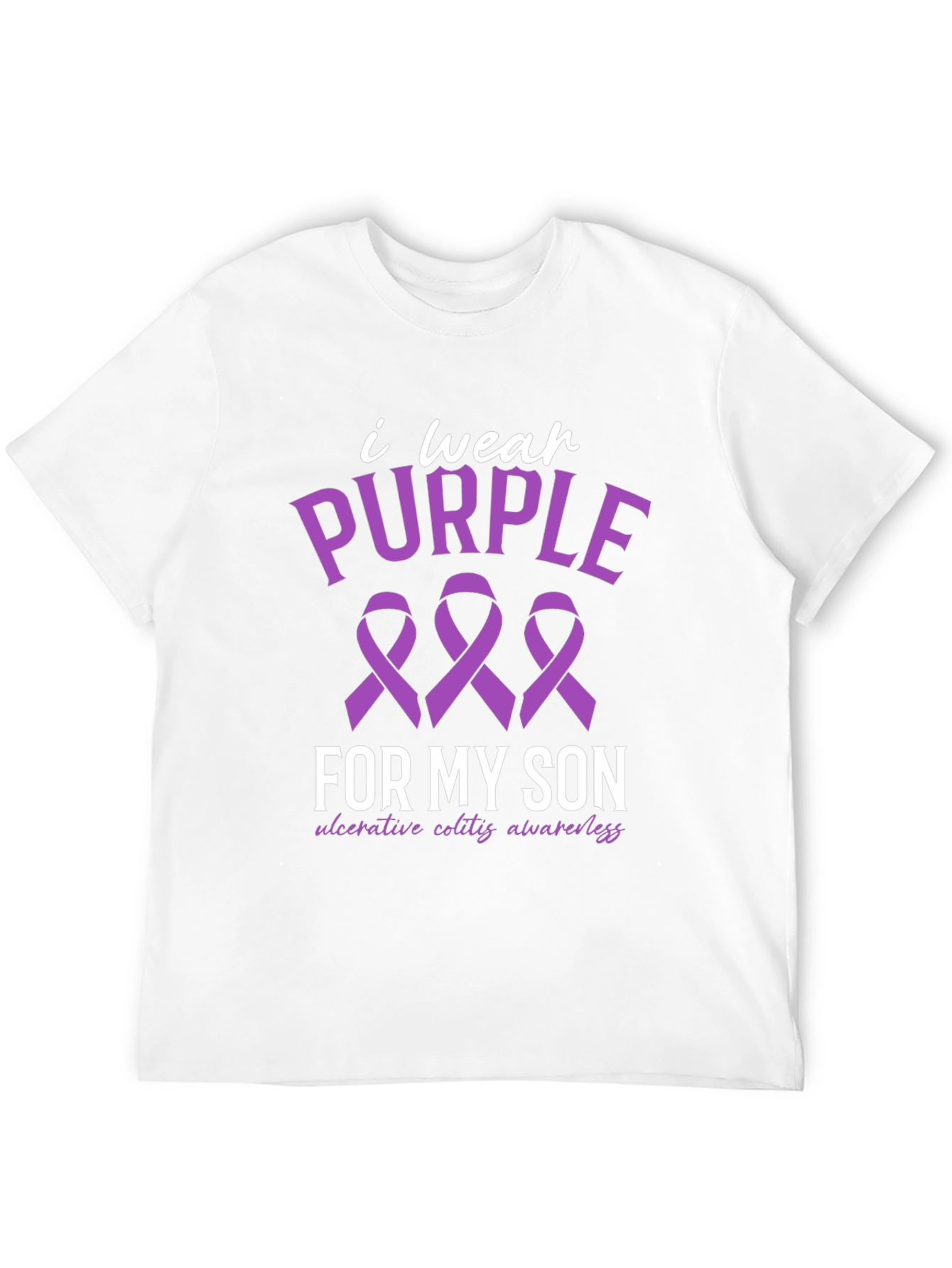 Purple Ribbon Awareness T-Shirt