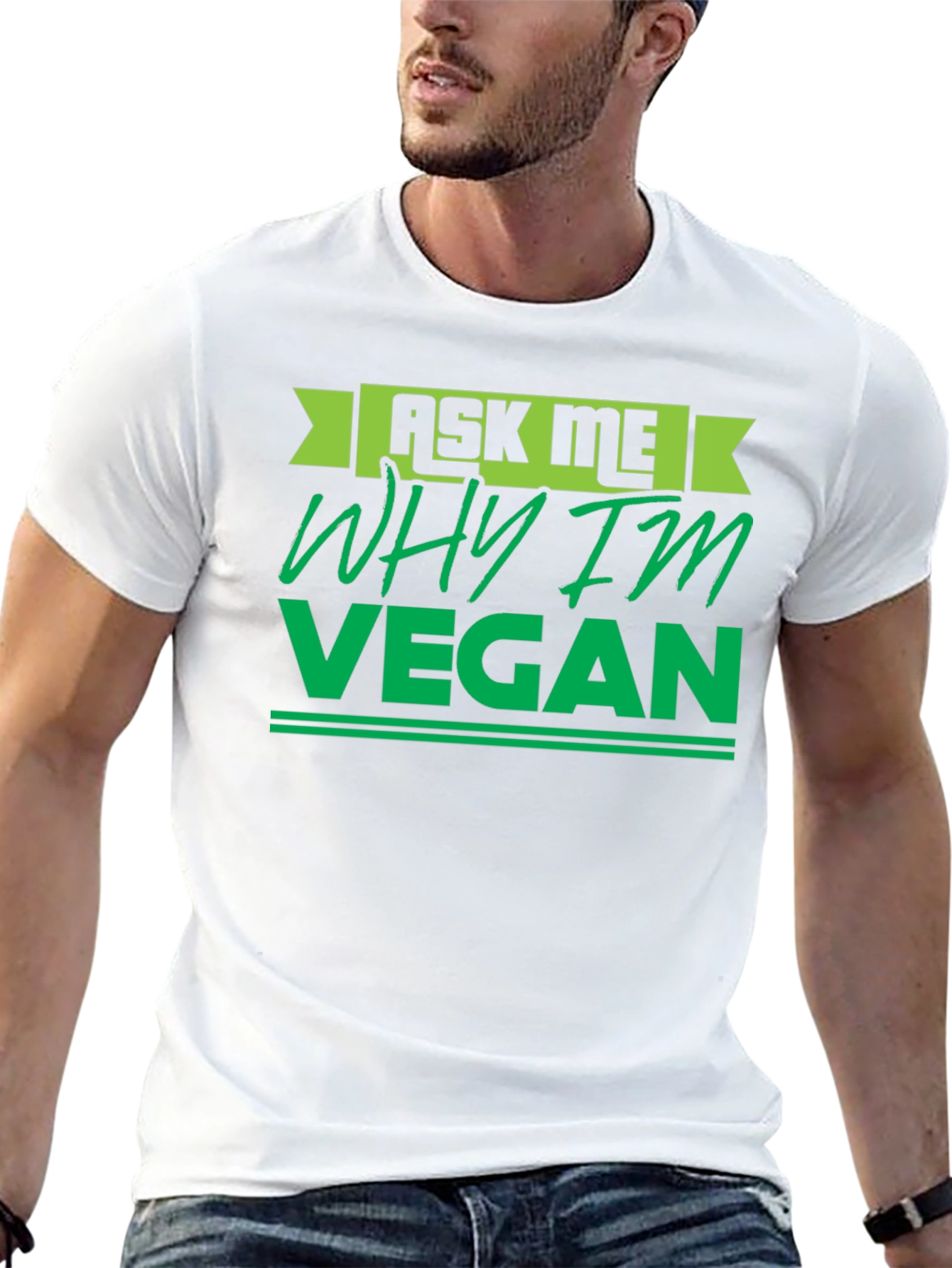 Ask Me Why Im Vegan T-Shirt