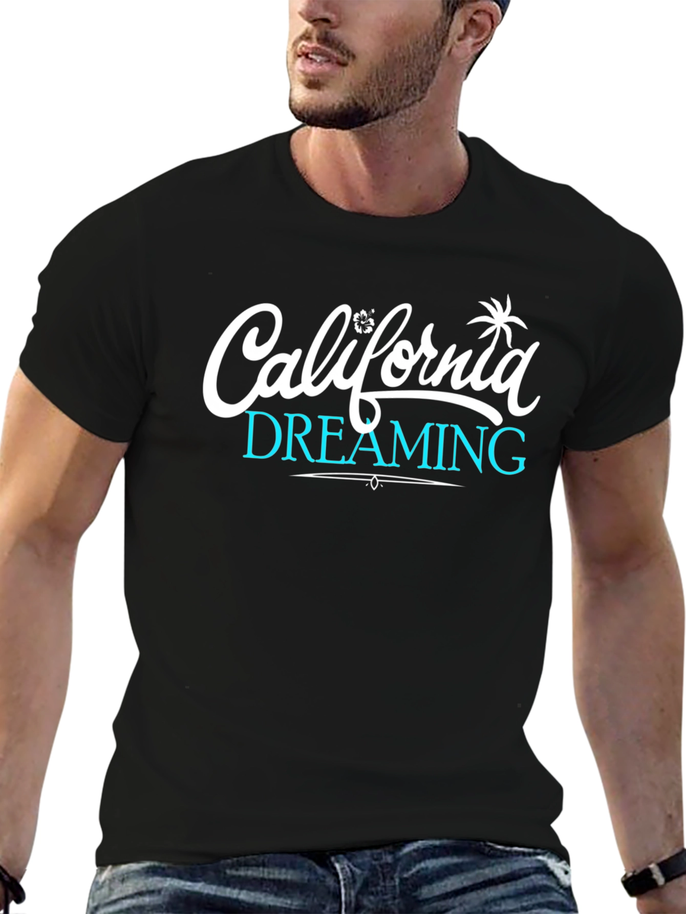 California Dreaming Graphic Tee - Black
