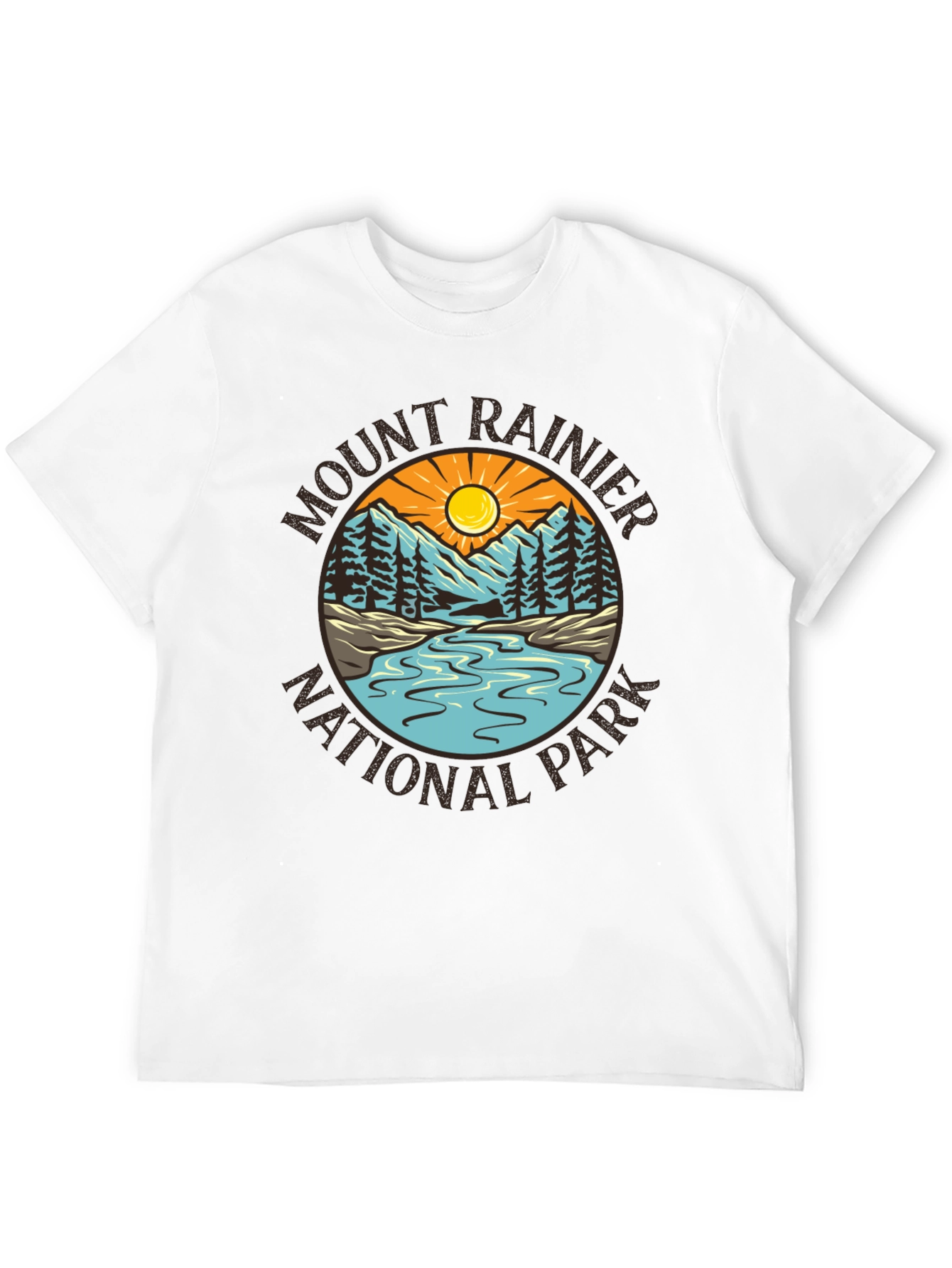 Mount Rainier National Park Graphic Tee