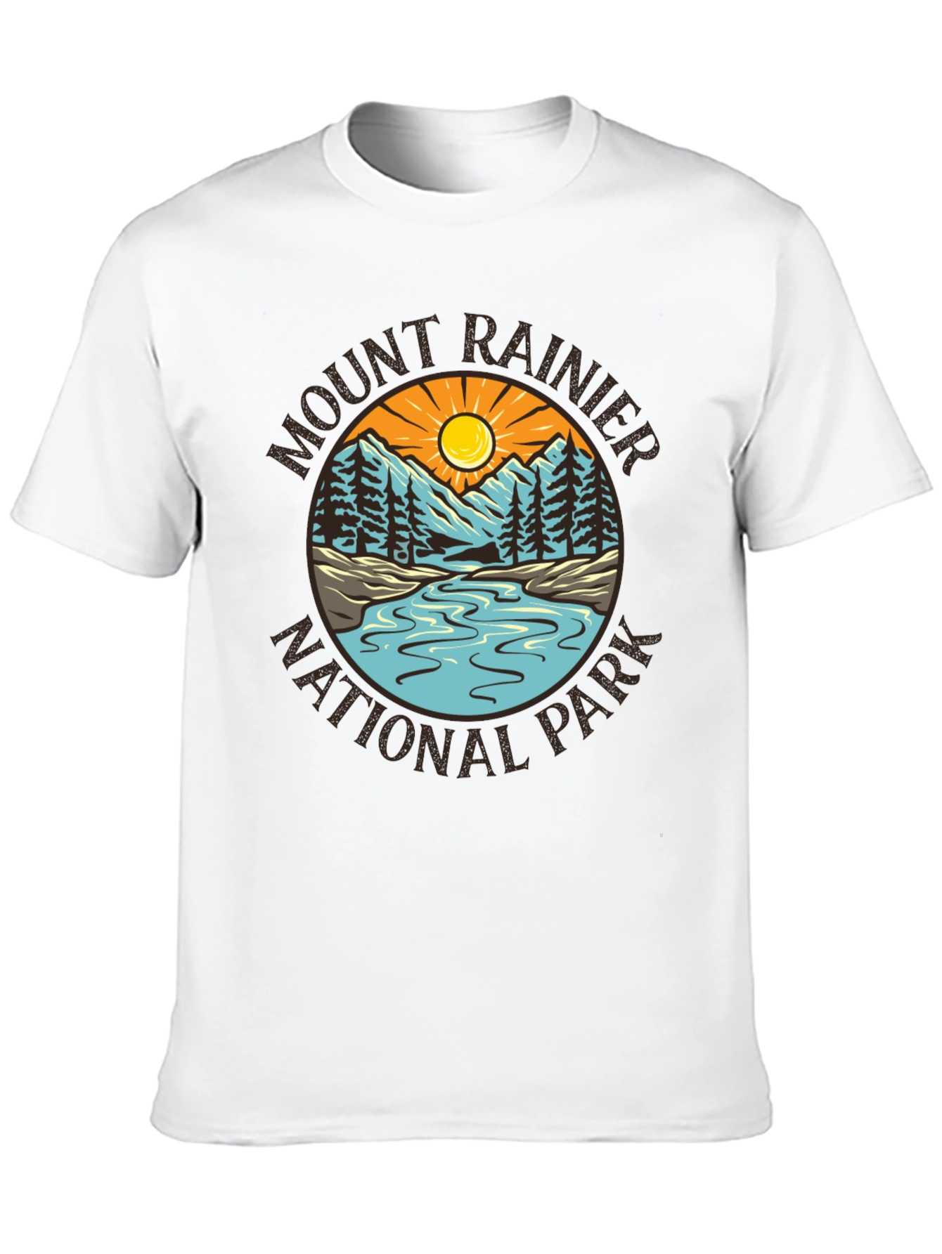 Mount Rainier National Park Graphic Tee