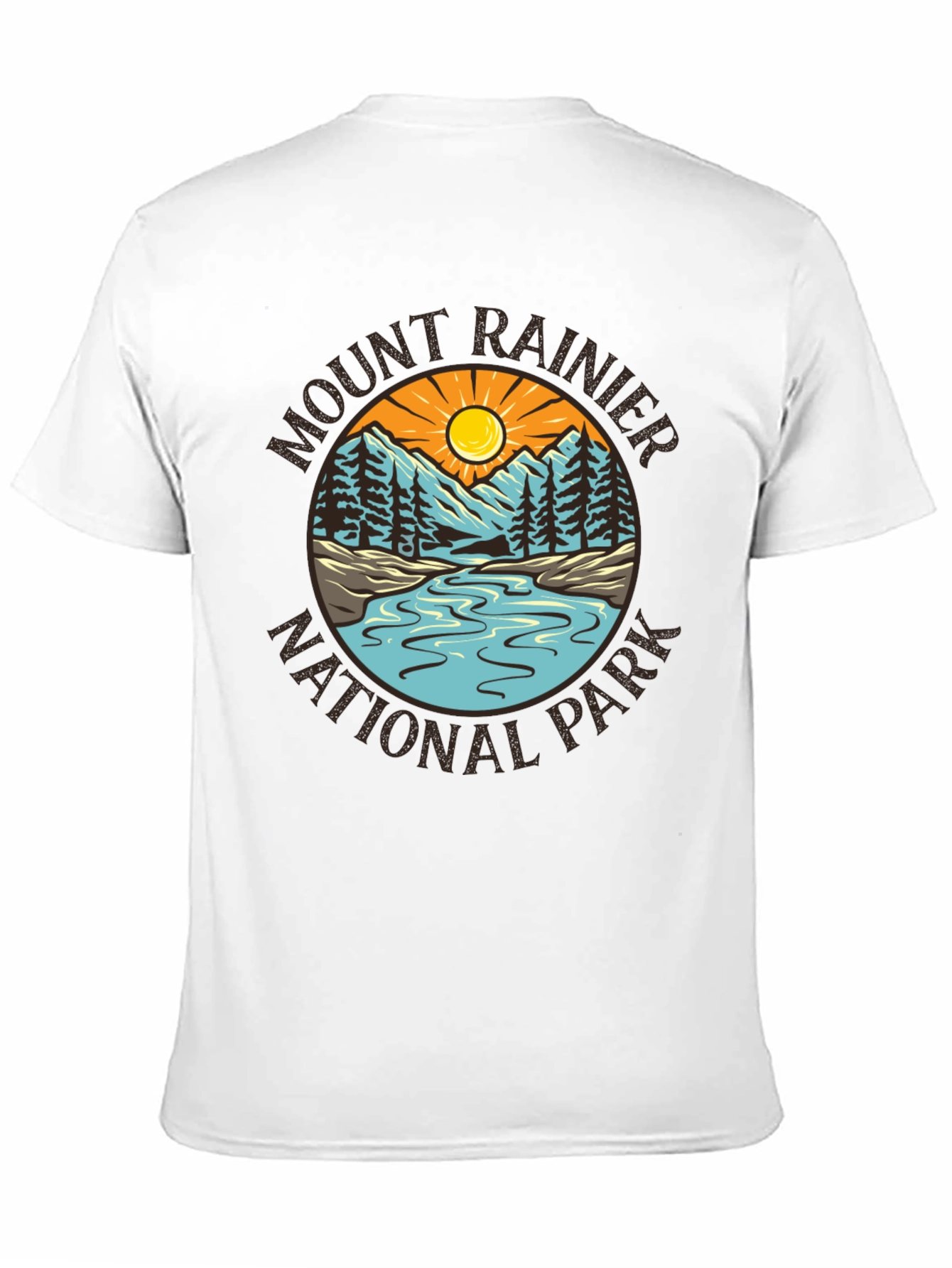 Mount Rainier National Park Graphic Tee
