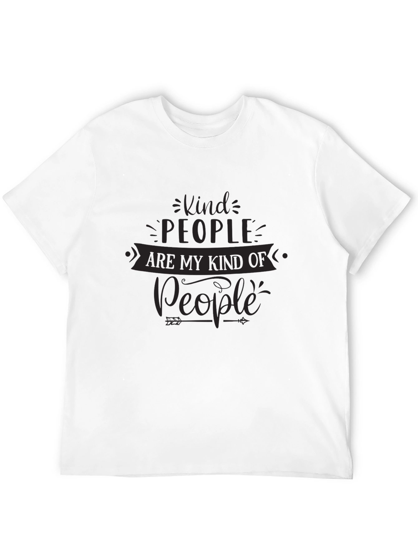 Kind People T-Shirt: Soft Stylish and Meaningful