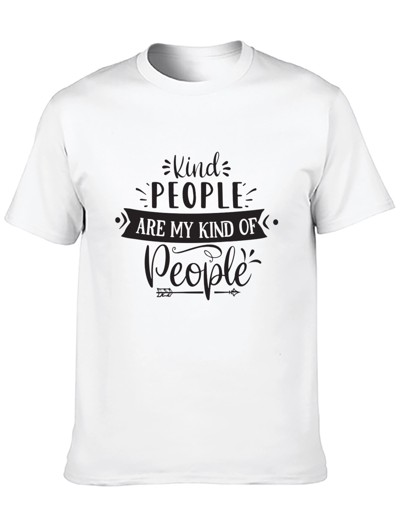 Kind People T-Shirt: Soft Stylish and Meaningful