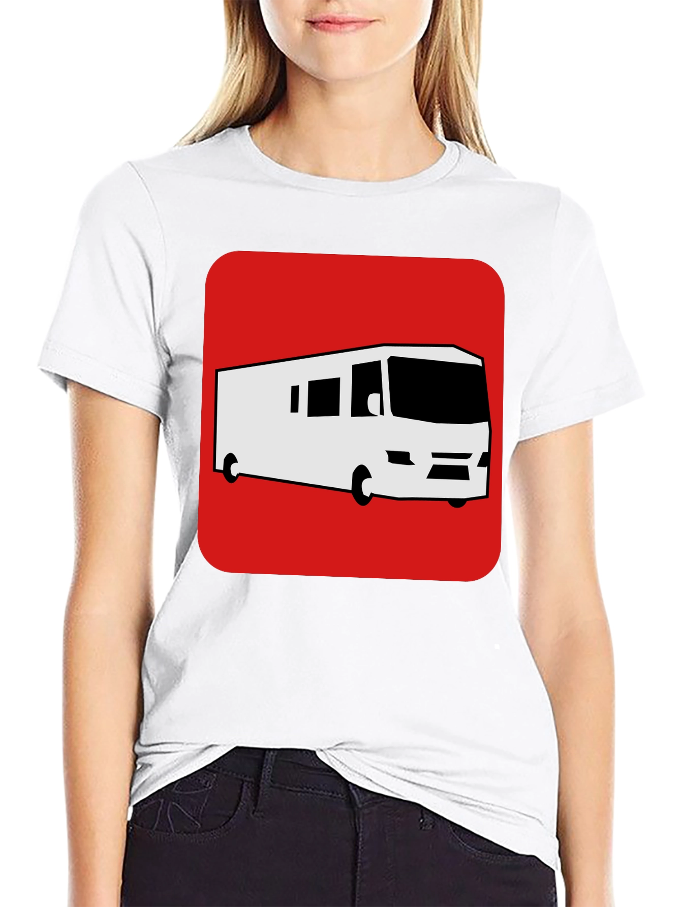 RV Camper T-Shirt - Black Graphic Tee