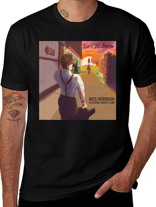 Back to Macon T-Shirt - Wes Herndon Album Art