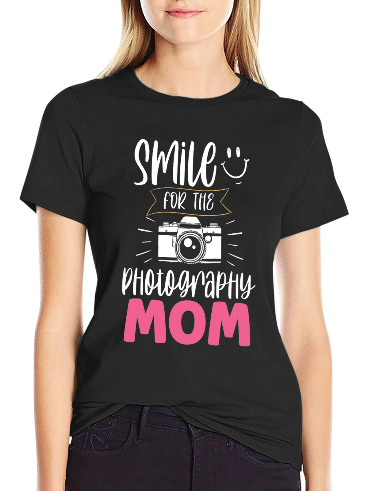 Smile for the Photography Mom T-Shirt