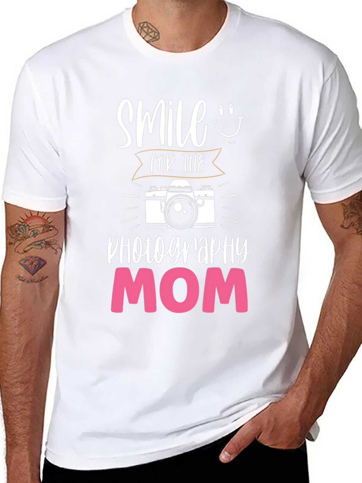 Smile for the Photography Mom T-Shirt