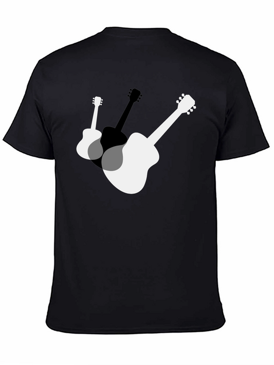 Guitar Graphic Tee - Music Lovers T-Shirt