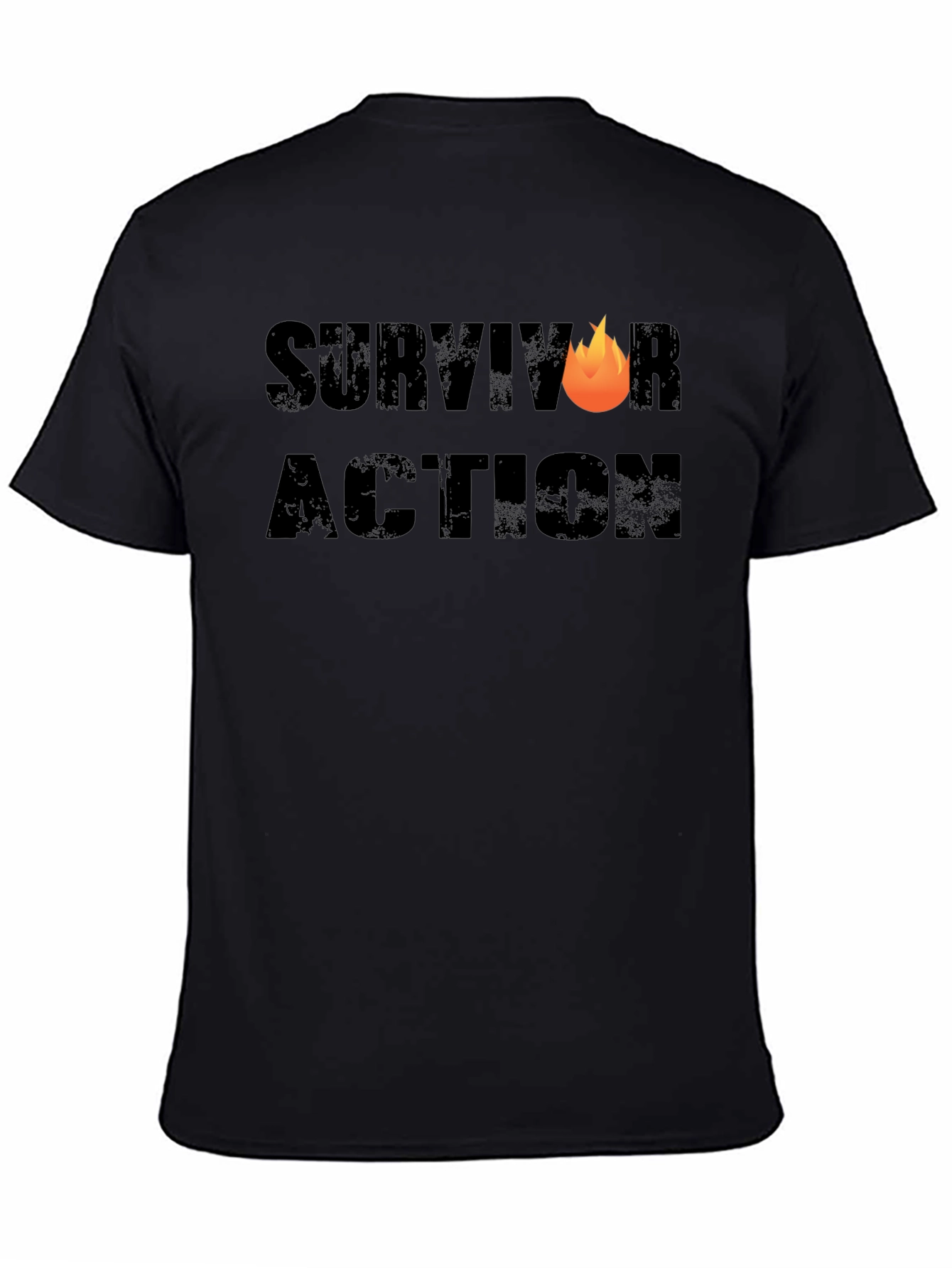 Survivor Action T-Shirt - Bold Design