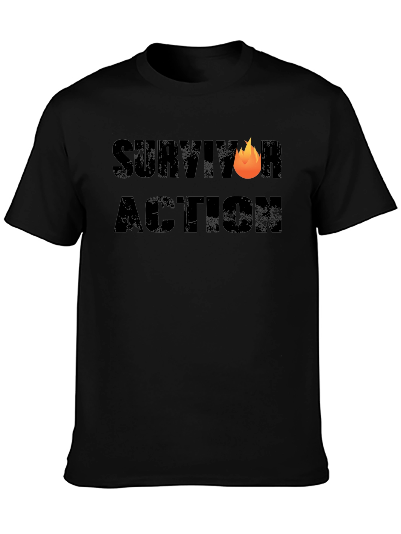Survivor Action T-Shirt - Bold Design