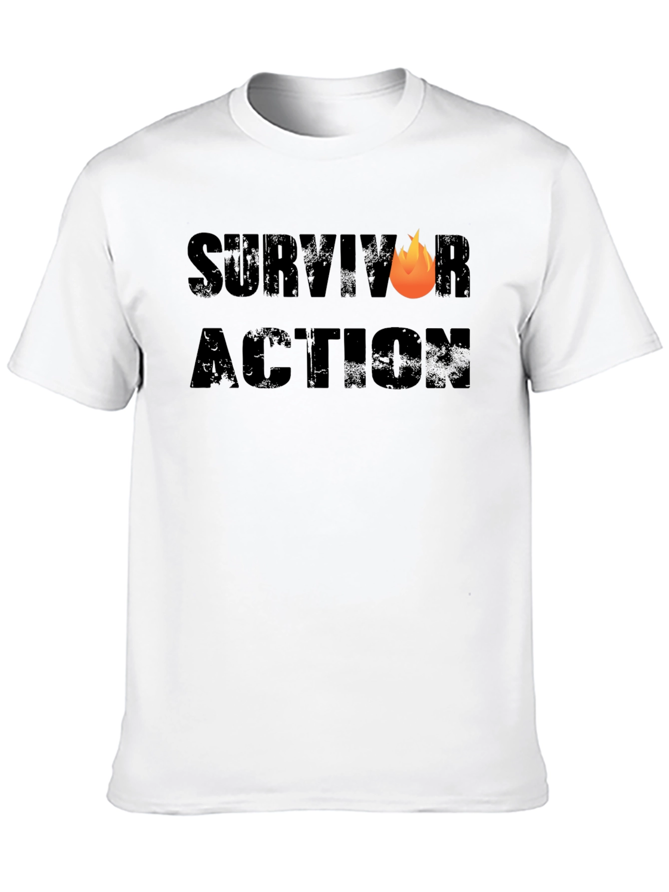 Survivor Action T-Shirt - Bold Design