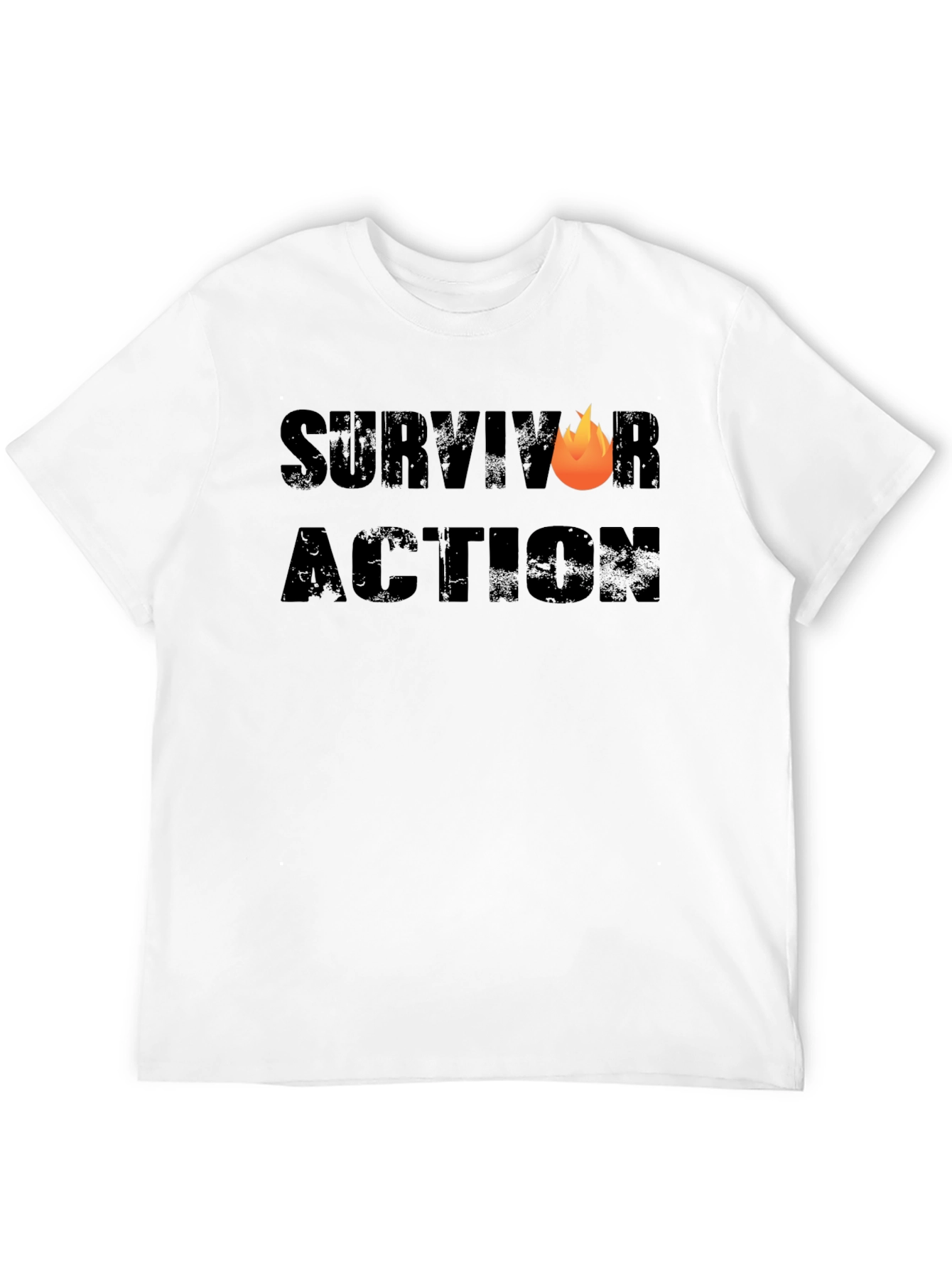 Survivor Action T-Shirt - Bold Design