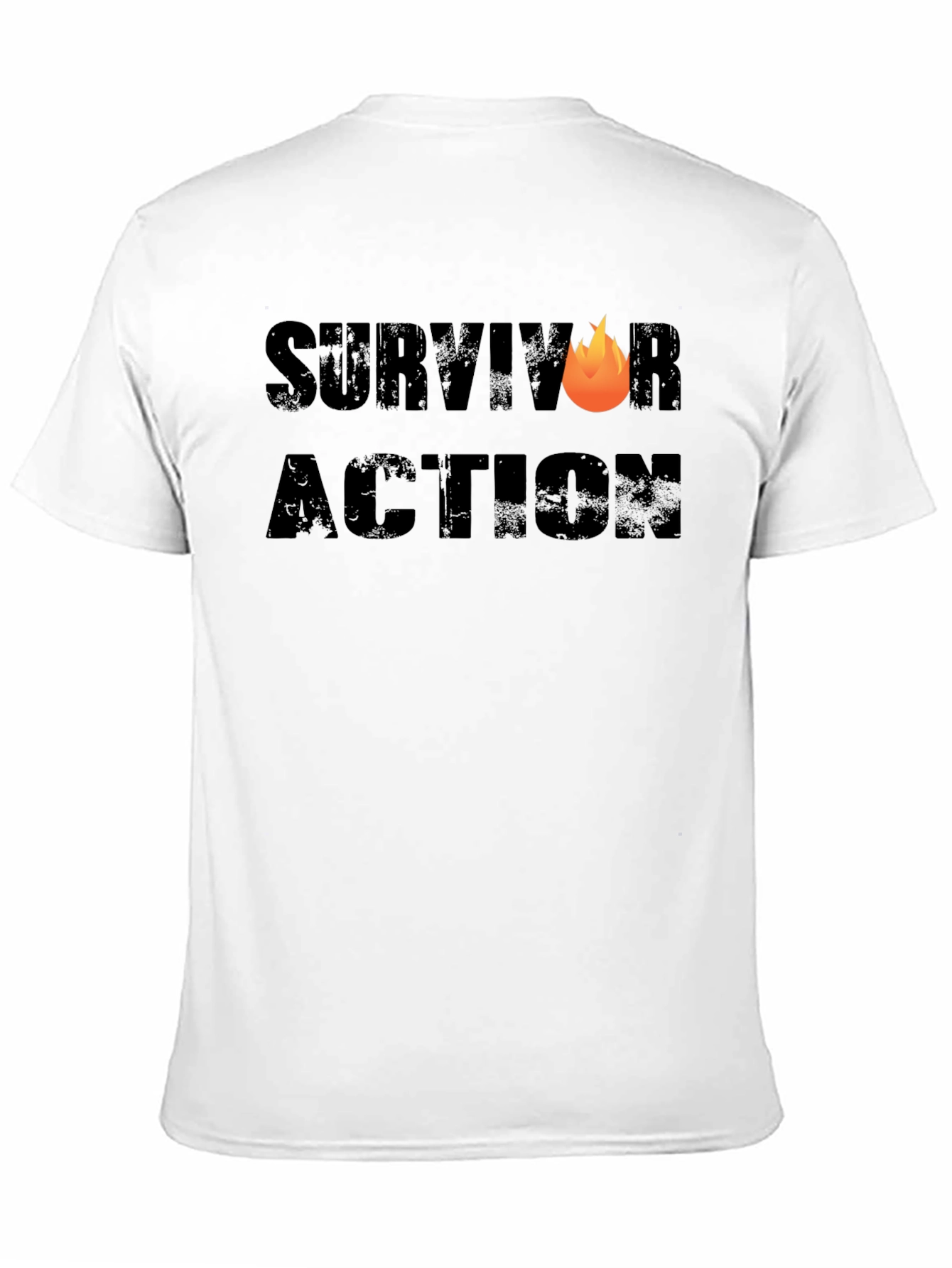 Survivor Action T-Shirt - Bold Design