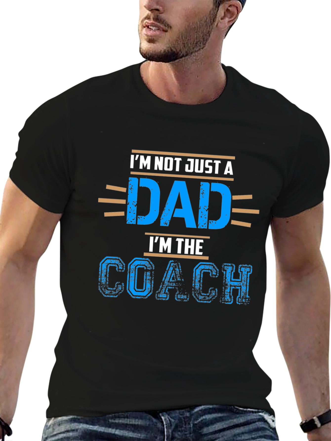 Dad Coach Graphic T-Shirt