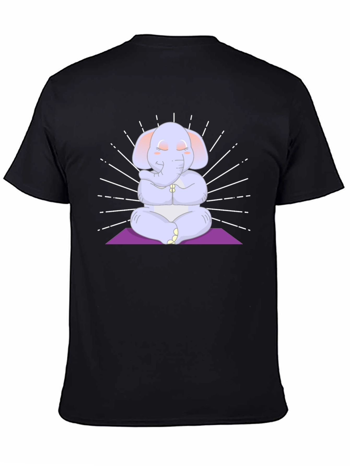 Zen Elephant Graphic T-Shirt