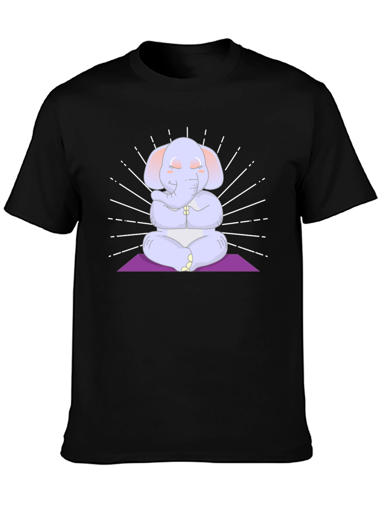 Zen Elephant Graphic T-Shirt