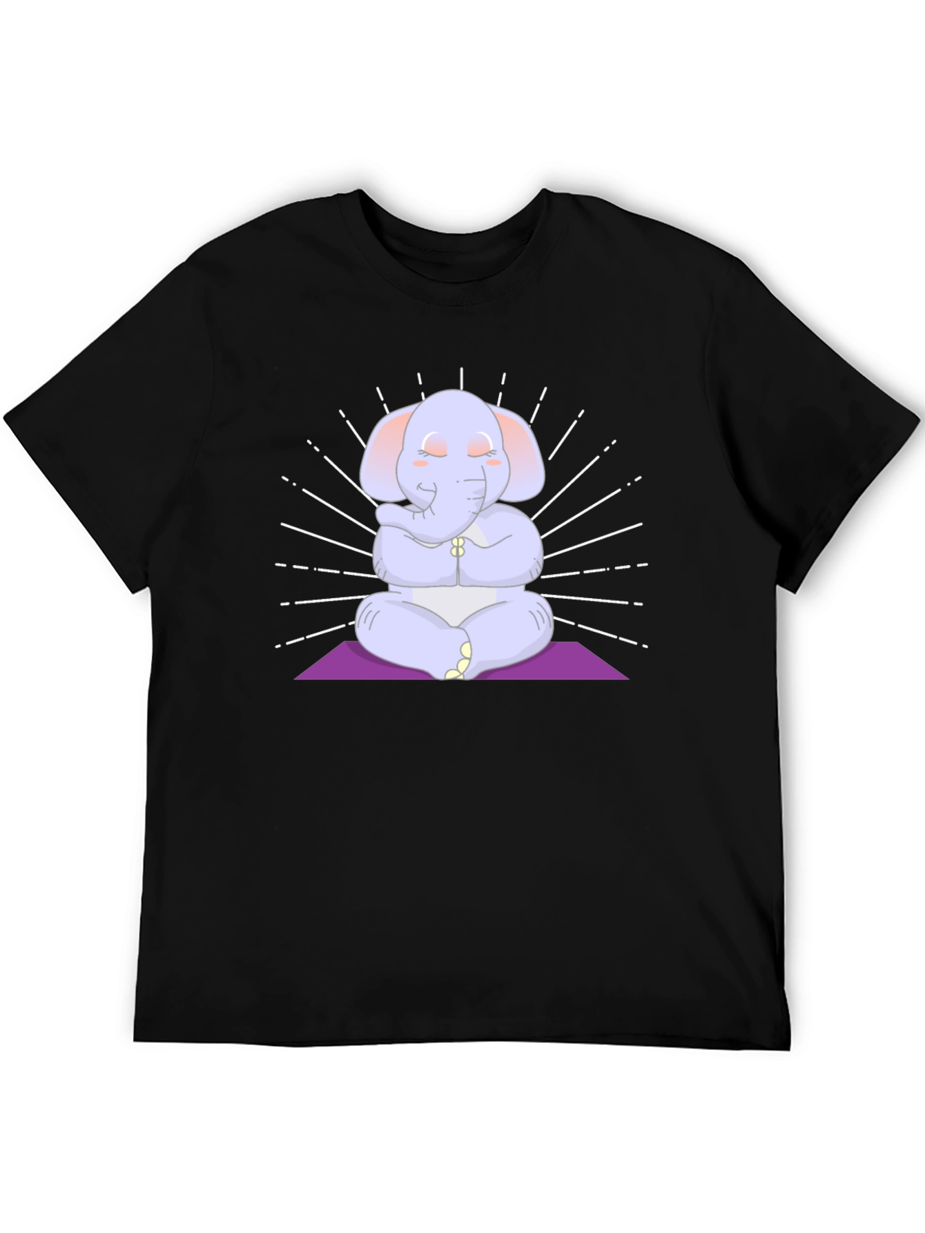 Zen Elephant Graphic T-Shirt