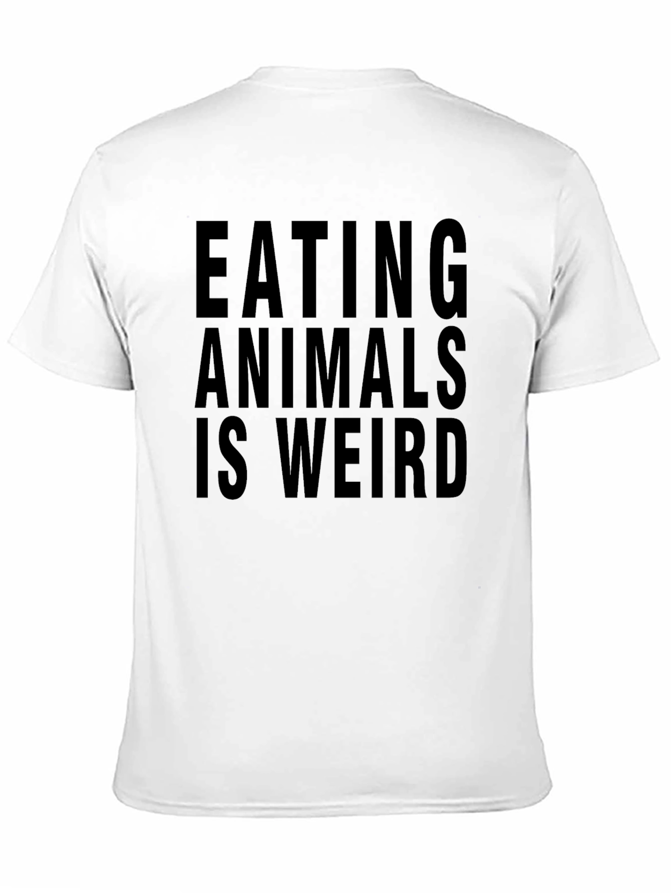 Eating Animals Is Weird Graphic T-Shirt