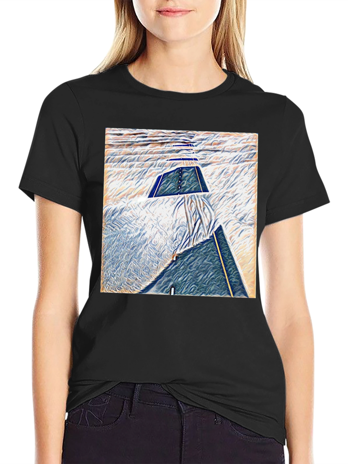 Abstract Art Graphic Tee