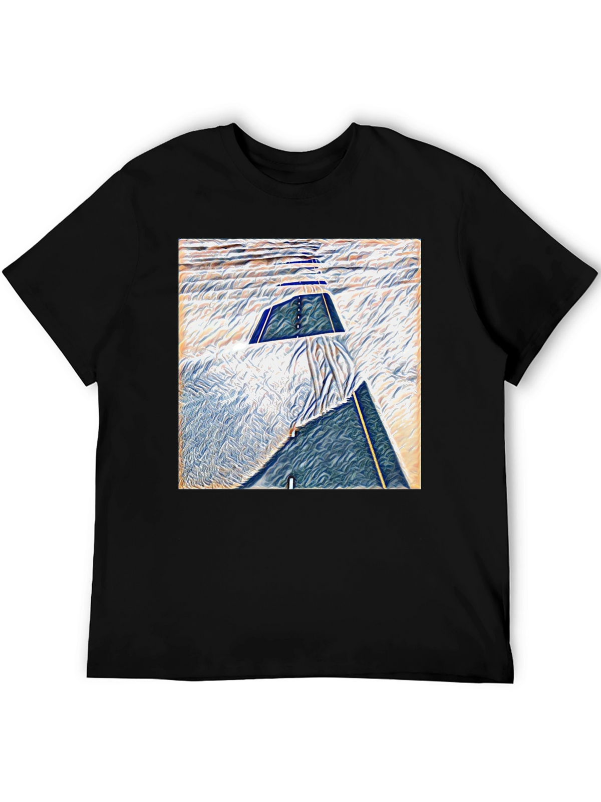 Abstract Art Graphic Tee