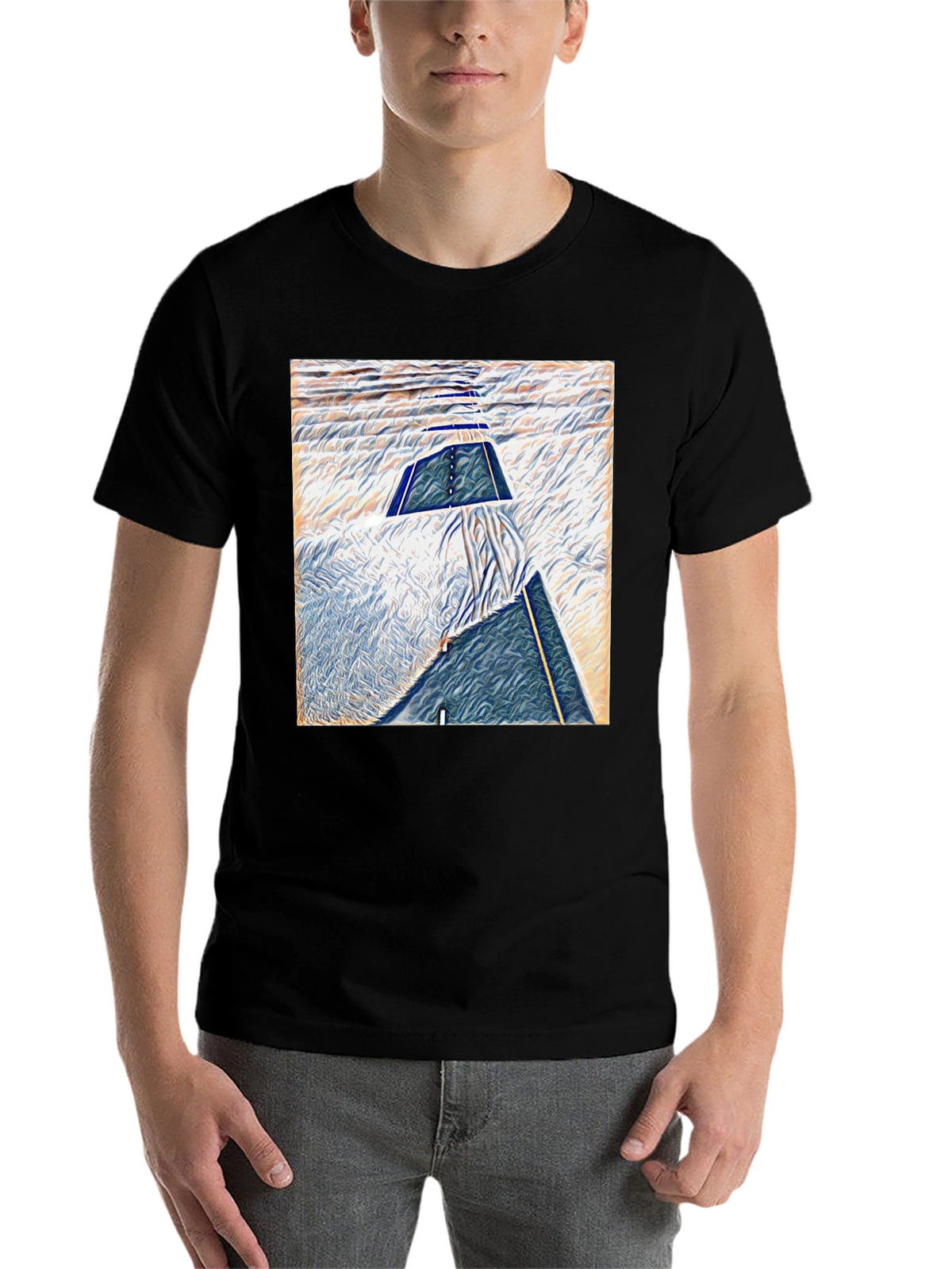 Abstract Art Graphic Tee