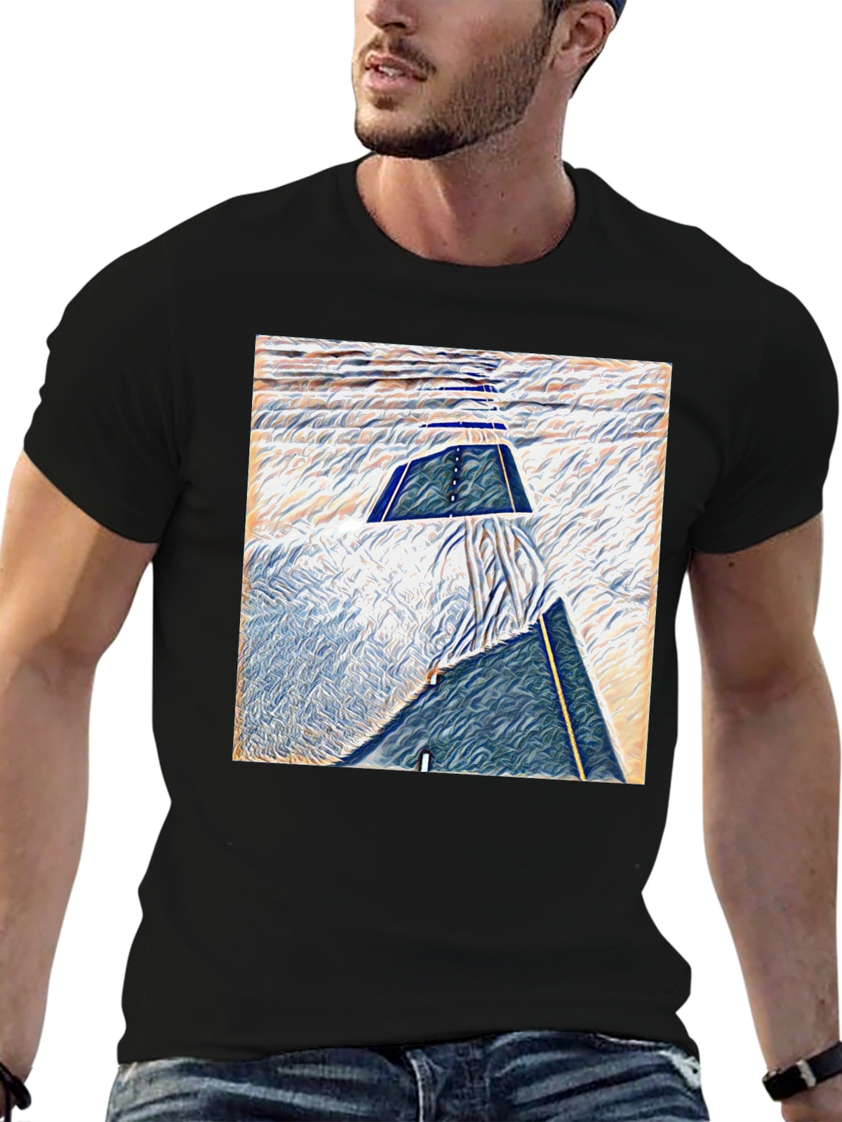 Abstract Art Graphic Tee